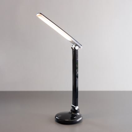 Zuma Line - LED uppladdningsbar bordslampa LED/6W/1200 mAh 3000/4500/6000K CRI 90 svart