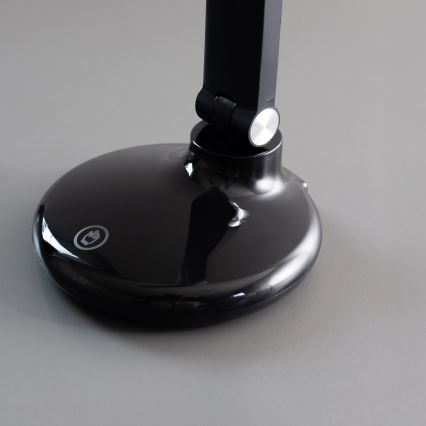 Zuma Line - LED uppladdningsbar bordslampa LED/6W/1200 mAh 3000/4500/6000K CRI 90 svart