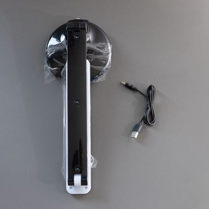 Zuma Line - LED uppladdningsbar bordslampa LED/6W/1200 mAh 3000/4500/6000K CRI 90 svart