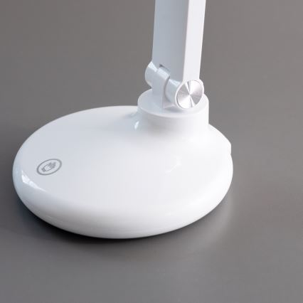 Zuma Line - LED Uppladdningsbar skrivbordslampa LED/6W/1200 mAh 3000/4500/6000K CRI 90 vit