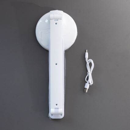 Zuma Line - LED Uppladdningsbar skrivbordslampa LED/6W/1200 mAh 3000/4500/6000K CRI 90 vit