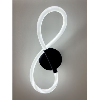 Zuma Line - LED väggbelysning LED/14W/230V 3000/4000/6000K svart