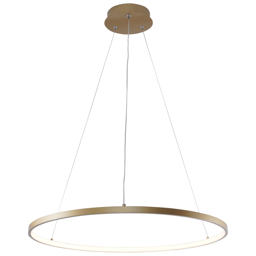 Zuma Line - LED ljuskrona med textilsladd LED/28W/230V 3000/4000/6000K diameter 60 cm guld