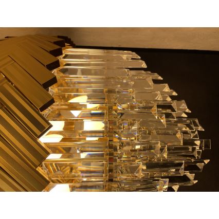 Zuma Line - Ljuskrona på kedja 9xE14/40W/230V guld