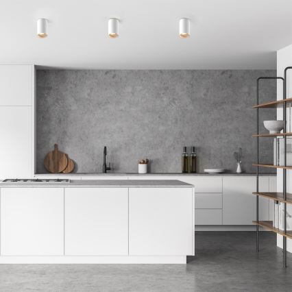 Zuma Line - LED RGBW dimbar spotlampa 1xGU10/6W/230V vit + fjärrkontroll