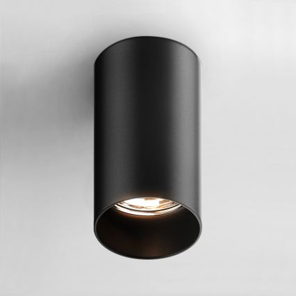 Zuma Line - LED RGBW dimbar spotlampa 1xGU10/4,8W/230V svart + fjärrkontroll