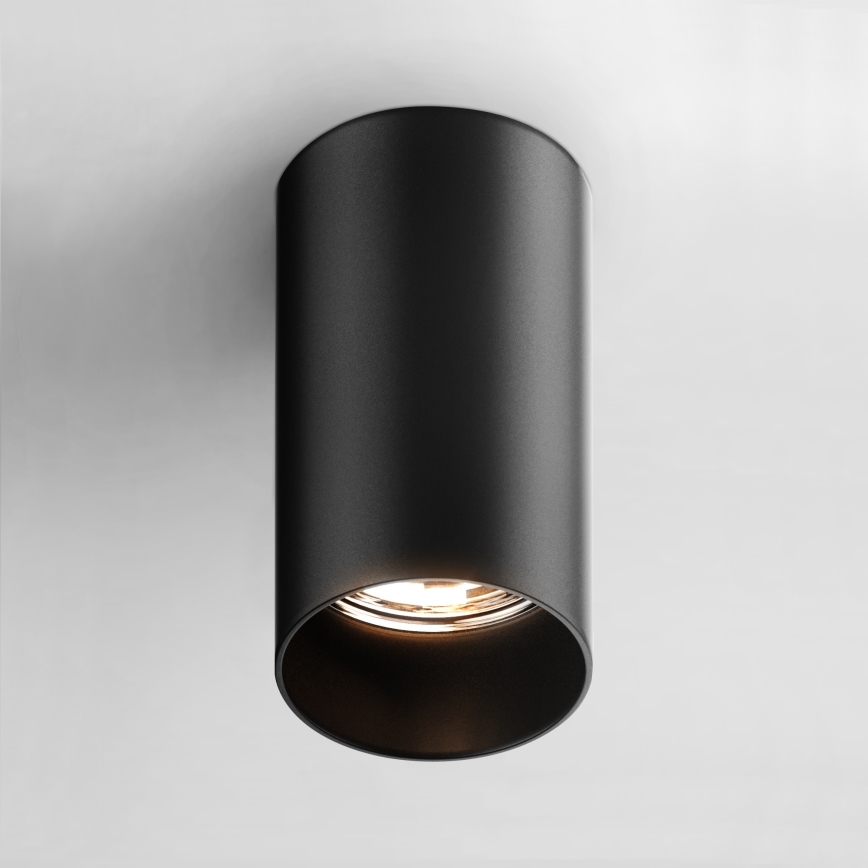 Zuma Line - LED RGBW dimbar spotlampa 1xGU10/4,8W/230V svart + fjärrkontroll