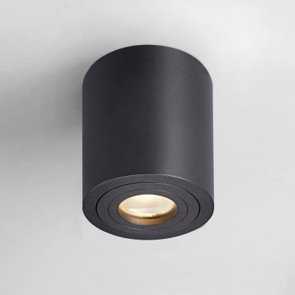 Zuma Line - dimbar LED RGBW badrumsspotlight 1xGU10/4,8W/230V IP44 svart + fjärrkontroll