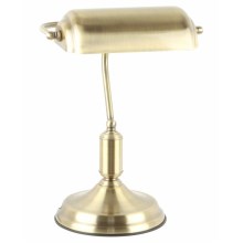 Zuma Line - Bordslampa 1xE27/40W/230V guld