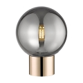 Zuma Line - Bordslampa 1xG9/4W/230V svart/guld