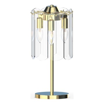 Zuma Line - Bordslampa 3xE14/40W/230V guld