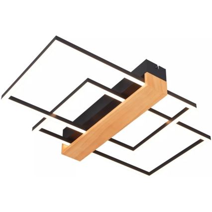 Zuma Line - LED taklampa LED/39W/230V 3000K svart/tall