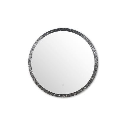 Zuma Line - LED Badrum vägg spegel med bakbelysning LED/24W/230V 3000/4000/6000K diameter 60 cm IP44 skinande krom