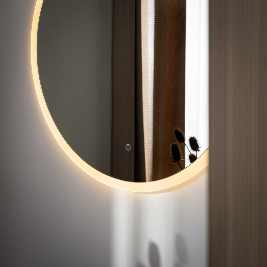 Zuma Line - LED-väggspegel för badrum med integrerad LED-belysning/36W/230V 3000/4000/6000K Ø 80 cm IP44