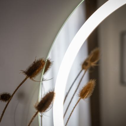 Zuma Line - LED-väggspegel för badrum med LED-belysning/36W/230V 3000/4000/6000K Ø 80 cm IP44