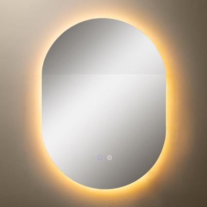 Zuma Line - LED Badrum uppvärmd vägg spegel med bakbelysning LED/24W/230V 3000/4000/6000K 70x50 cm IP44