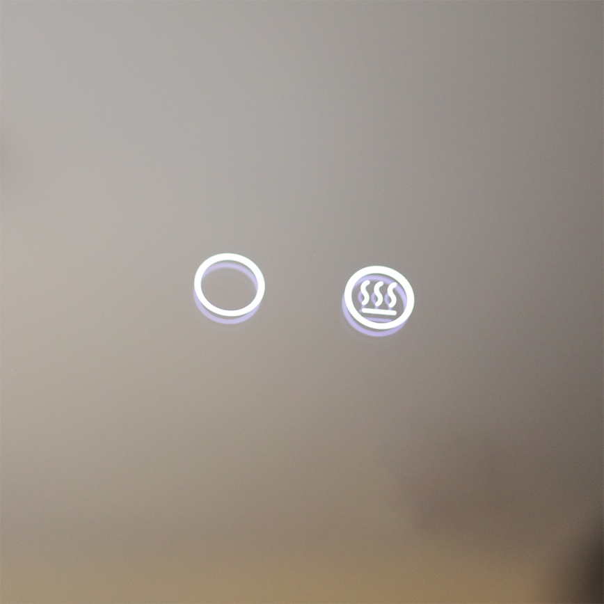 Zuma Line - LED Badrum uppvärmd vägg spegel med bakbelysning LED/24W/230V 3000/4000/6000K 70x50 cm IP44