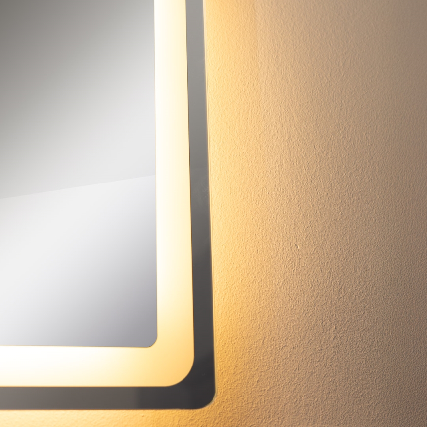 Zuma Line - LED Badrum vägg spegel med bakbelysning LED/24W/230V 3000/4000/6000K 70x50 cm IP44