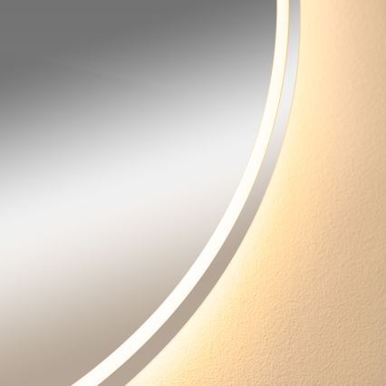 Zuma Line - LED Badrum uppvärmd vägg spegel med bakbelysning LED/24W/230V 3000/4000/6000K diameter 80 cm IP44