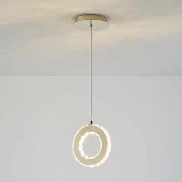 Zuma Line - dimbar LED-pendel på kabel LED/10W/230V guld