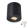 Zuma Line - dimbar LED RGBW badrumsspotlight 1xGU10/4,8W/230V IP44 svart + fjärrkontroll