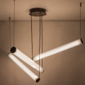 Zuma Line - Dimmbar LED-pendellampa med vajerupphängning LED/64W/230V 2700-6500K svart + fjärrkontroll
