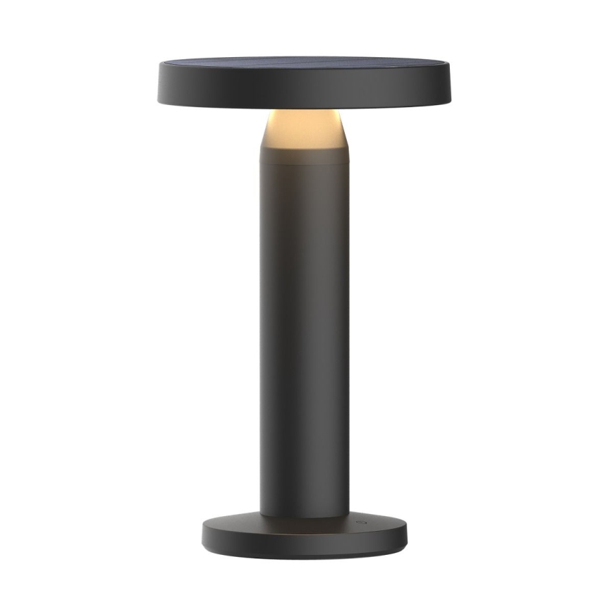 Zuma Line - LED Dimbara solcellsdrivna bordslampa LED/2W/2000 mAh IP44 svart