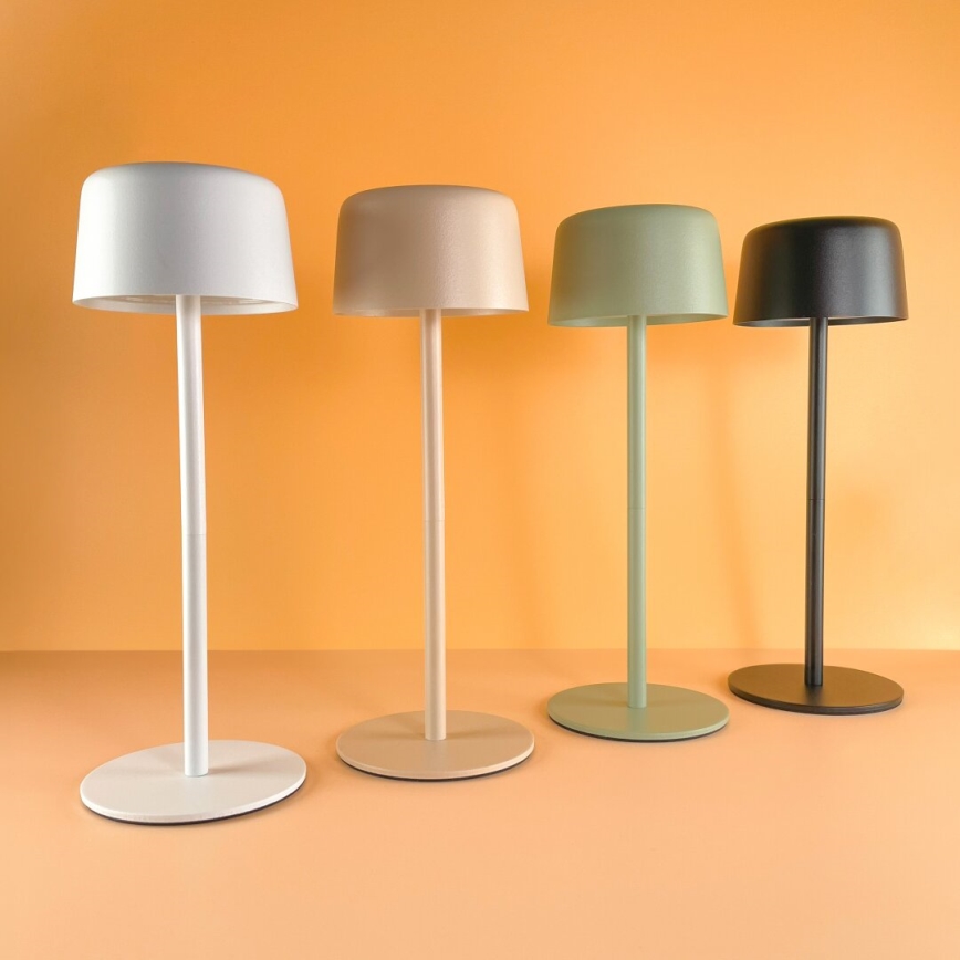 Zuma Line - LED Dimbart uppladdningsbart skrivbordslampa LED/2W/1200 mAh IP44 vit