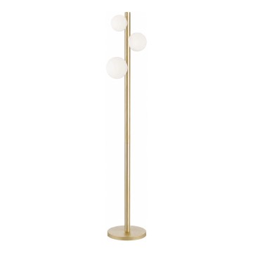 Zuma Line - Golvlampa 3xG9/33W/230V, guldfärgad