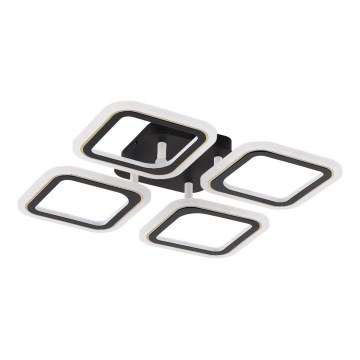 Zuma Line - LED Dimbar taklampa LED/30W/230V 3000-6000K svart + fjärrkontroll