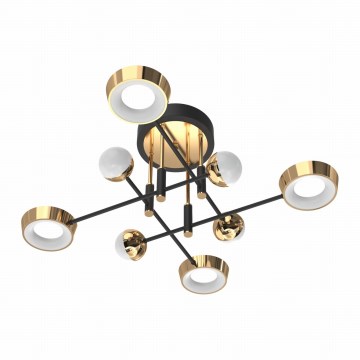 Zuma Line - LED-dimbar ytmonterad taklampa LED/60W/230V guld/svart