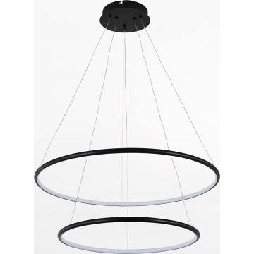 Zuma Line - LED ljuskrona med textilsladd LED/40W/230V svart