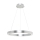 Zuma Line - LED Ljuskrona med upphängningsrem  LED/40W/230V diameter  50 cm silver