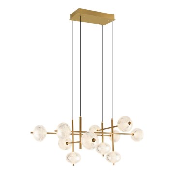 Zuma Line - LED-pendellampa på kabel LED/63W/230V guld