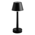 Zuma Line - LED RGBW Dimbart uppladdningsbart bordslampa LED/0,7W/1300 mAh IP44 svart