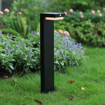 Zuma Line - LED solcellslampa med rörelse- och skymningssensor LED/4,5W/2000 mAh IP44 svart