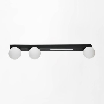 Zuma Line - LED Vägglampa 3xG9/40W/230V + LED/6W svart