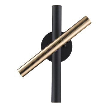 Zuma Line - LED vägglampa 3xLED/5W/230V svart/mässing