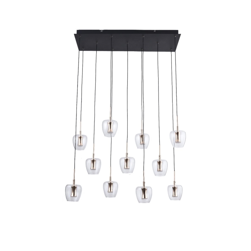 Zuma Line - LED-pendel med vajer 11xLED/3W/230V svart
