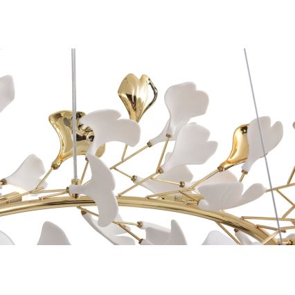 Zuma Line - Taklampa med kabelupphängning 6xG9/42W/230V Ø 74 cm guld