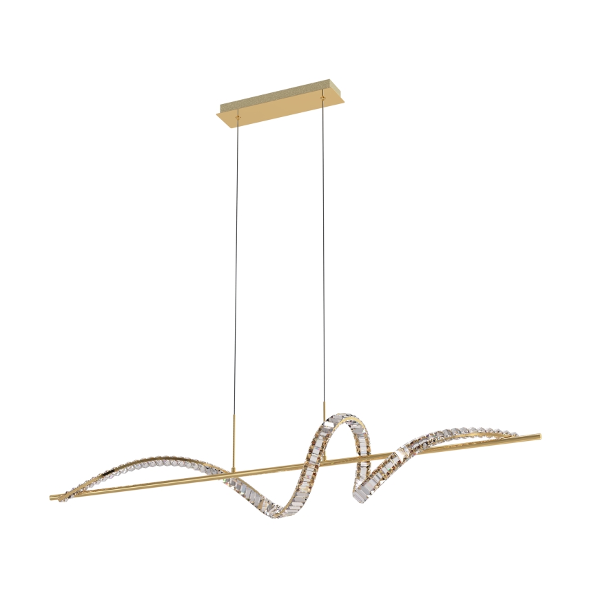 Zuma Line - LED dimbar kristallkrona på kabel LED/24,5W/230V 2700-6000K + fjärrkontroll