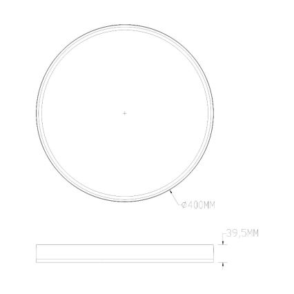 Zuma Line - LED RGBW dimbar taklampa LED/32W/230V + LED/8W 3000-6000K svart/guld + fjärrkontroll