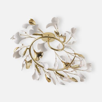 Zuma Line - ytmonterad takkrona 6xG9/42W/230V Ø 70 cm, guld