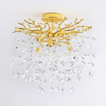Zuma Line - Ytmonterad plafond 6xG9/3,5W/230V Ø 50 cm, guld