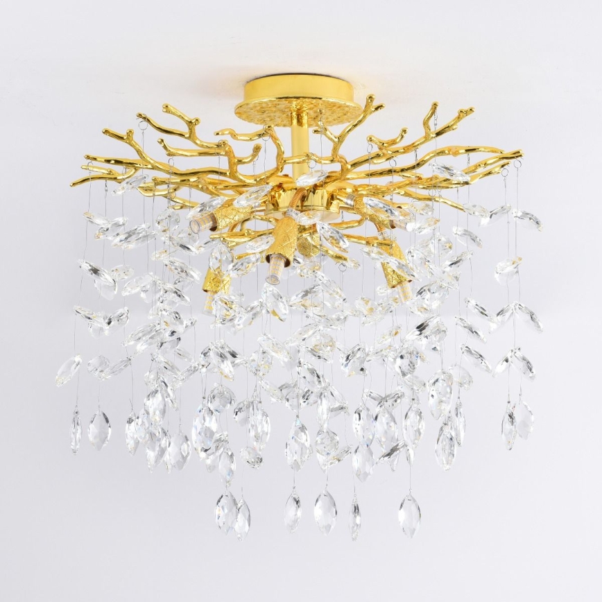 Zuma Line - Ytmonterad plafond 6xG9/3,5W/230V Ø 50 cm, guld