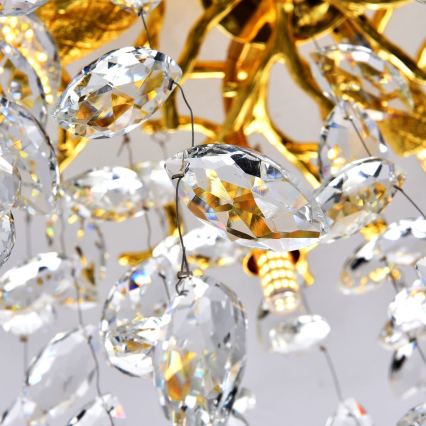 Zuma Line - Ytmonterad plafond 6xG9/3,5W/230V Ø 50 cm, guld
