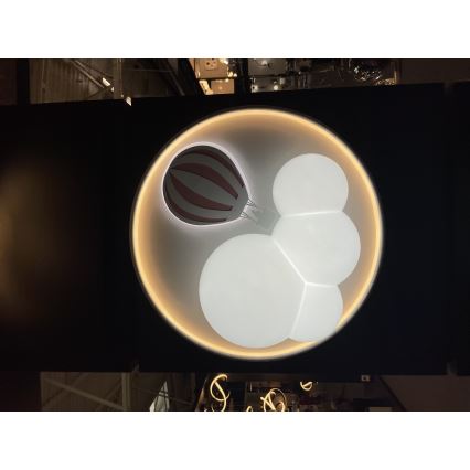 Zuma Line - LED Ljusreglerad children's tak belysning LED/42W/230V 3000/5700K rosa