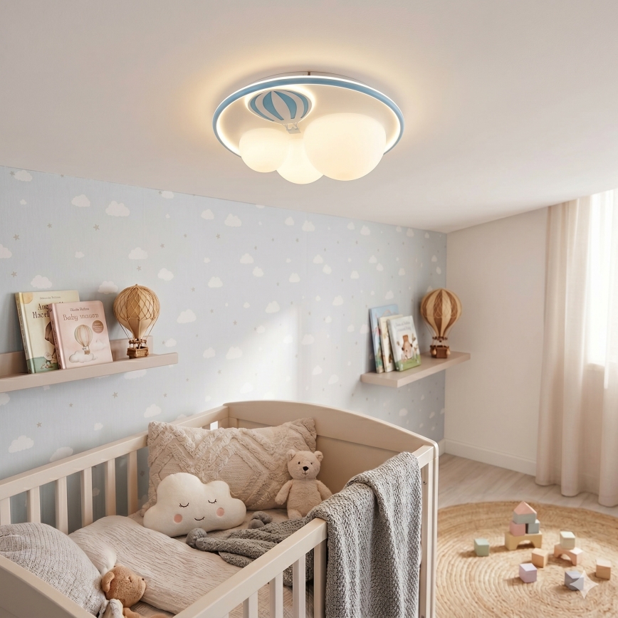 Zuma Line - LED Ljusreglerad children's tak belysning LED/42W/230V 3000/5700K blå