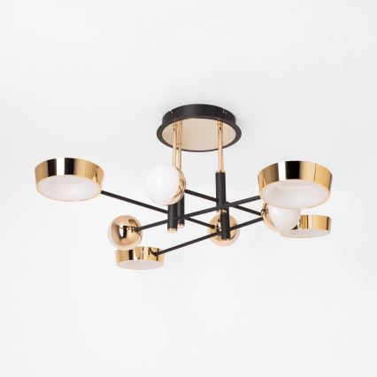 Zuma Line - LED-dimbar ytmonterad taklampa LED/60W/230V guld/svart