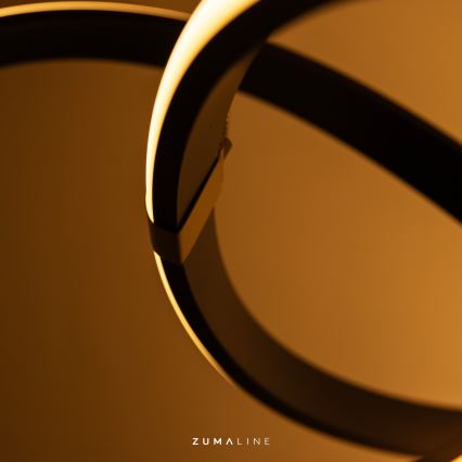 Zuma Line - LED dimbar taklampa LED/44W/230V svart/guld